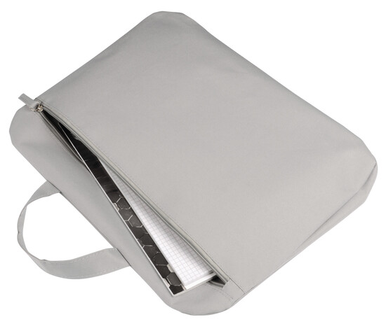 Dokumententasche RECORD, grau