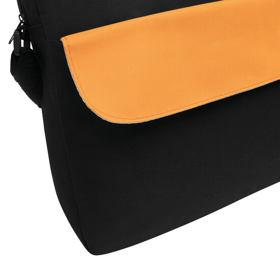 Dokumententasche BRISTOL, orange, schwarz