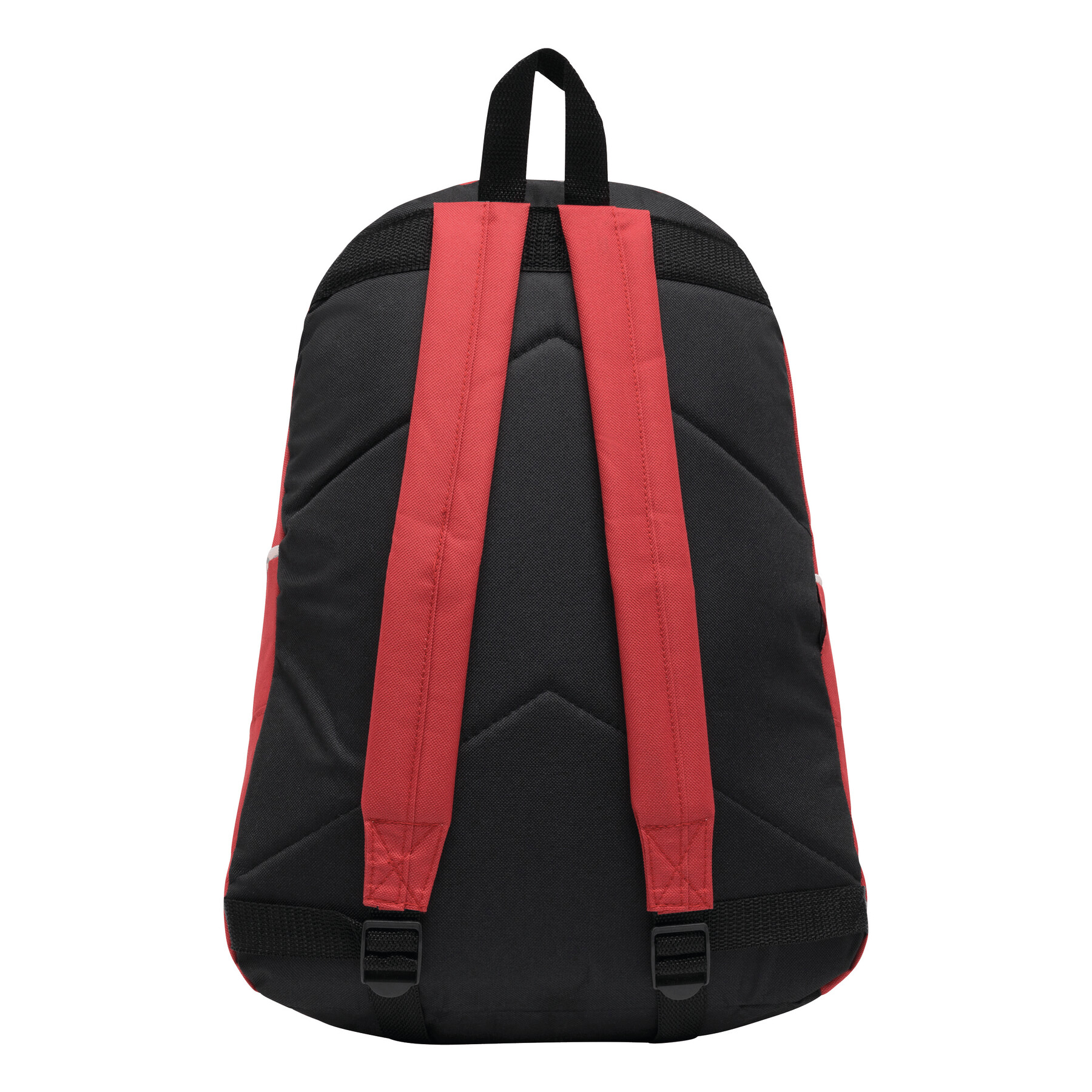 Rucksack CURVE, rot, schwarz