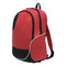 Rucksack CURVE, rot, schwarz