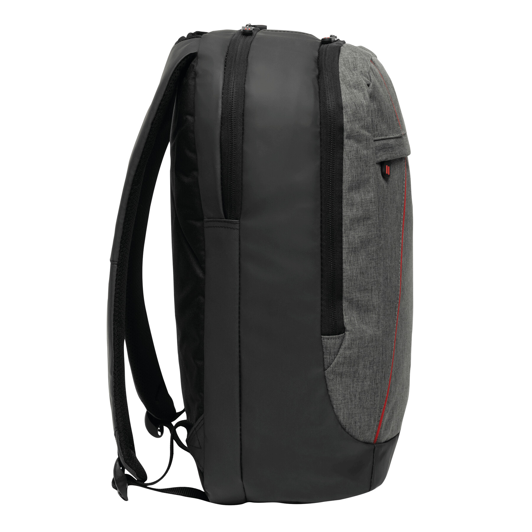 Rucksack SPLIT, grau, rot