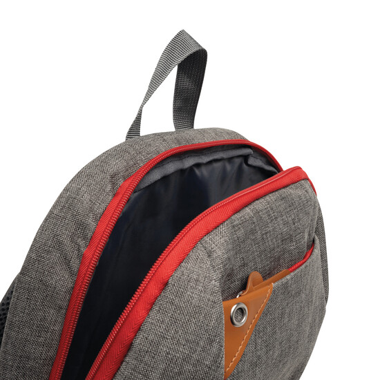 Rucksack Aberdeen, braun, rot