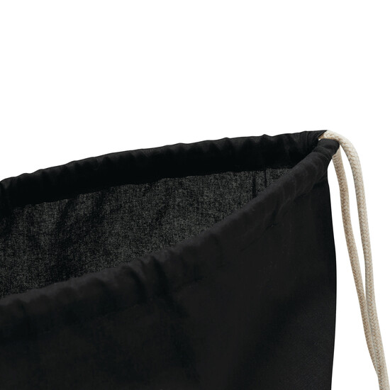 Turnbeutel PONDA, schwarz