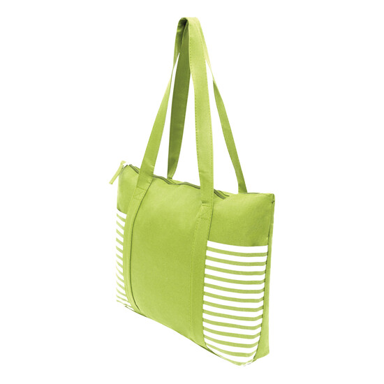 Shopper TWIN, hellgrün, weiß