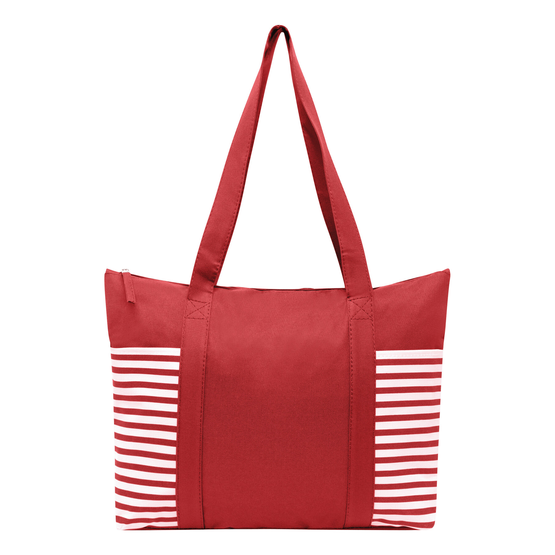 Shopper TWIN, rot, weiß