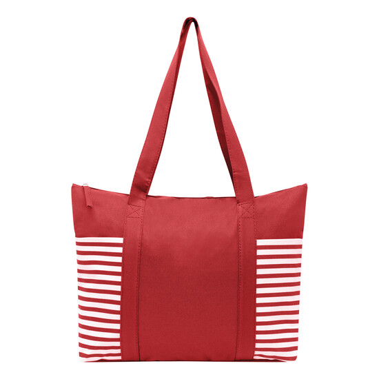 Shopper TWIN, rot, weiß