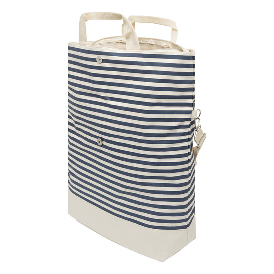 Strandtasche JUIST, beige, blau