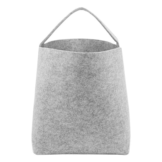 Kaminholz-Tasche COSY, grau
