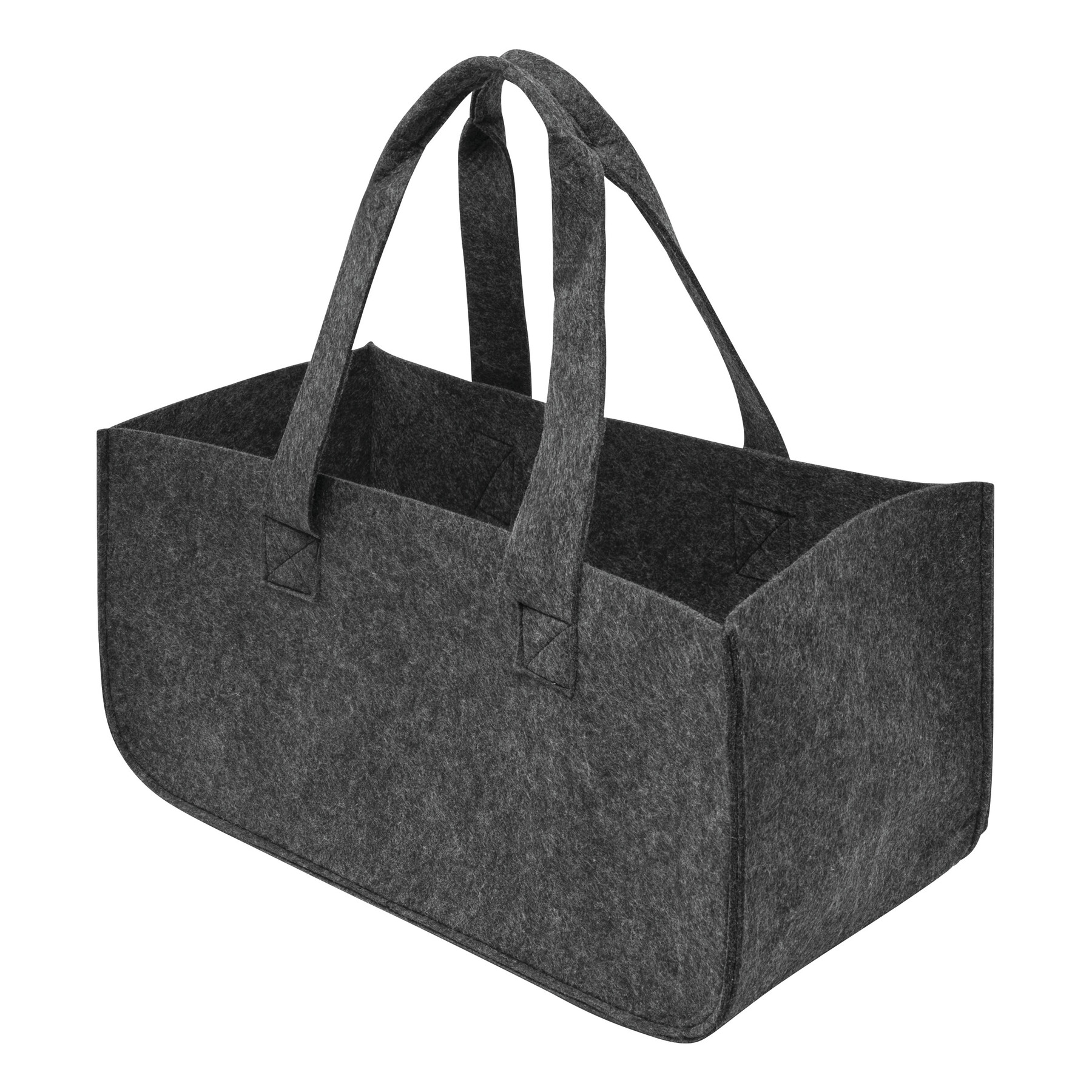 Kaminholz-Tasche HOMY, grau