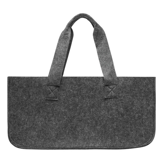 Kaminholz-Tasche HOMY, grau