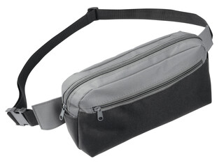 Gürteltasche CLOSE-BY, dunkelgrau, schwarz