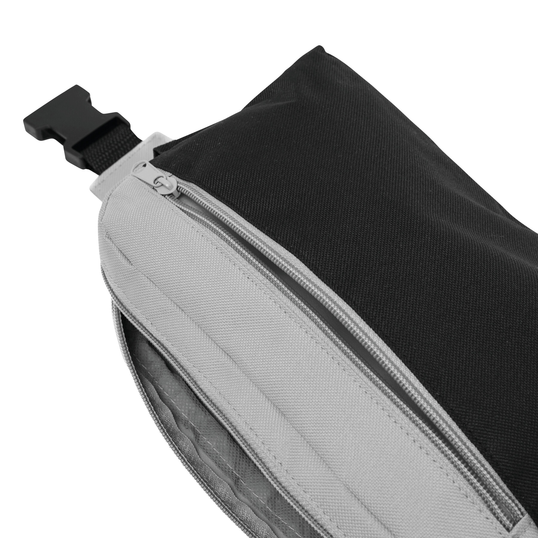 Gürteltasche CLOSE-BY, hellgrau, schwarz