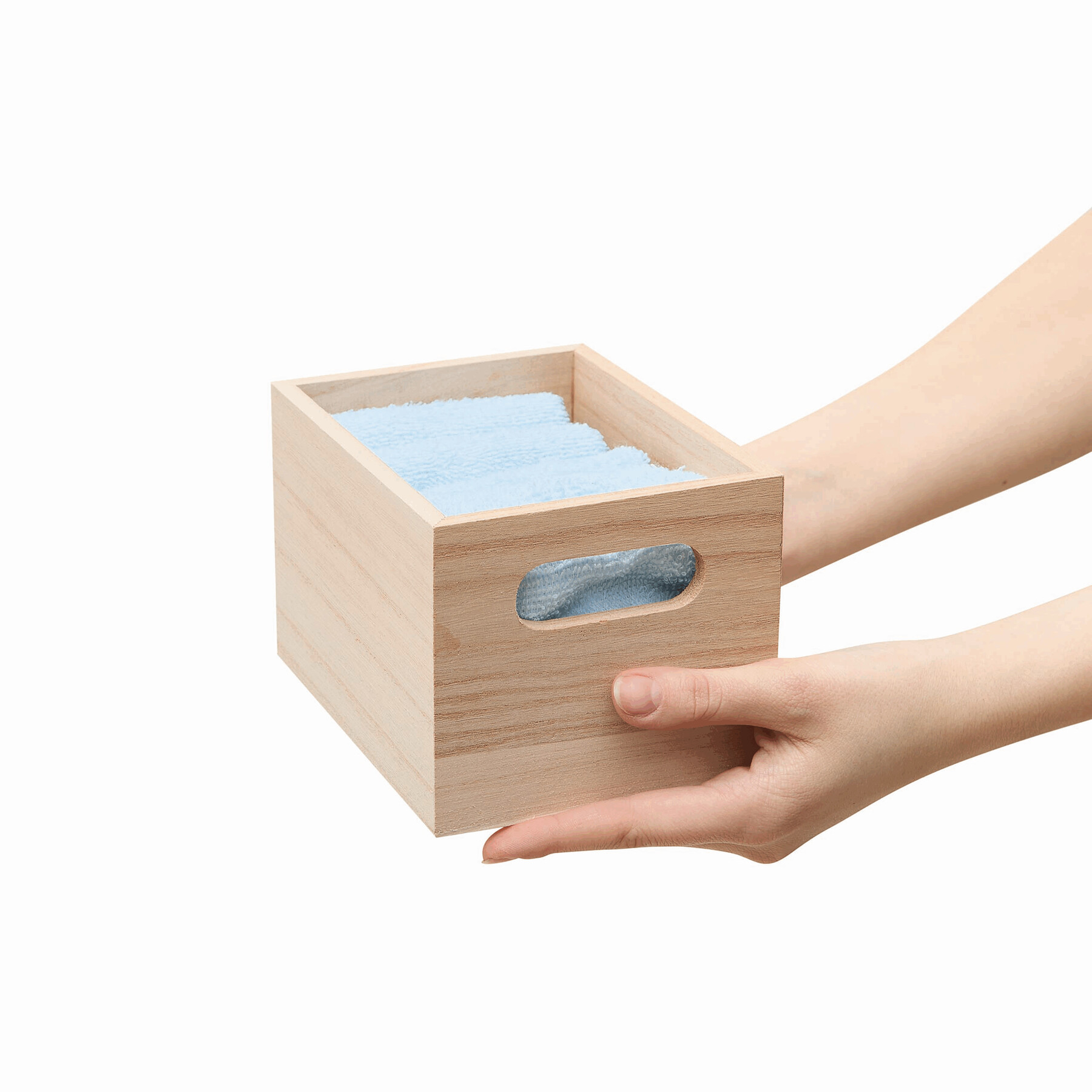 Gästetücher Set HOME HELPER, hellblau