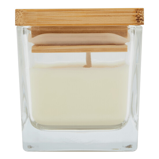 Duftkerze GLOW, weiß / Vanille