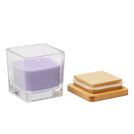 Duftkerze GLOW, lila / Lavendel