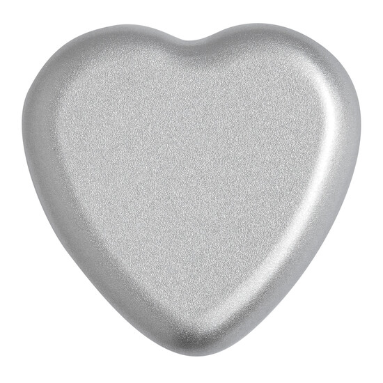 Vanille-Duftkerze GOOD SPIRITS, rot, silber