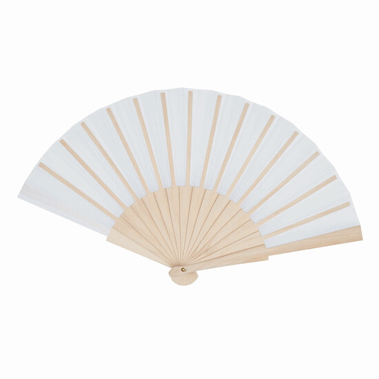 Faltbarer Fächer ECO COOL, weiß