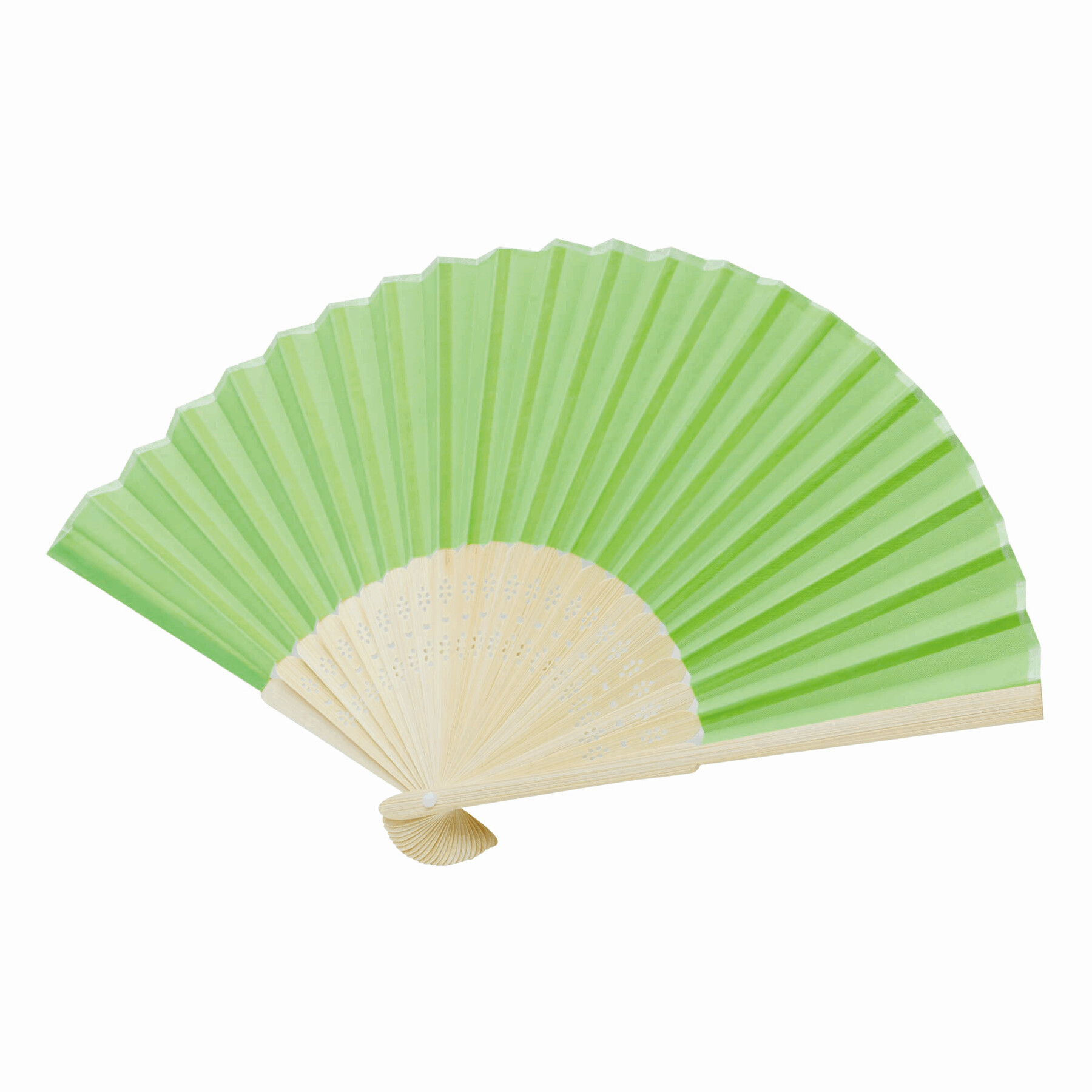Faltbarer Fächer BAMBOO COOL, grün