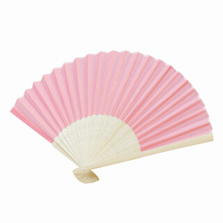 Faltbarer Fächer BAMBOO COOL, pink