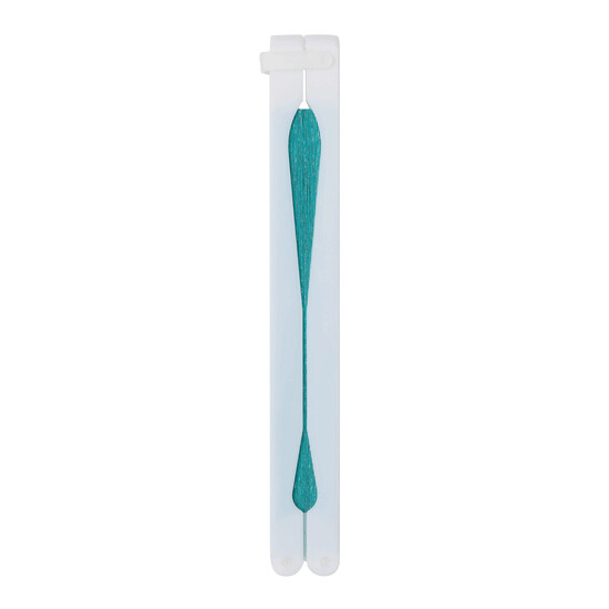 Faltbarer Fächer PEACOCK, petrol