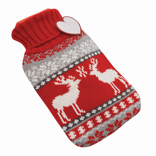 Wärmflasche CUDDLE, rot