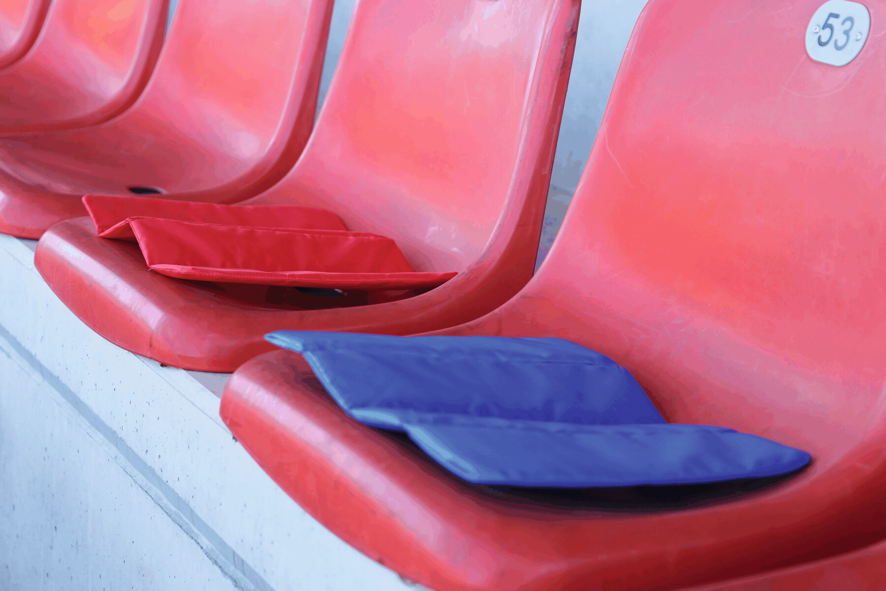 Sitzkissen PERFECT PLACE, blau