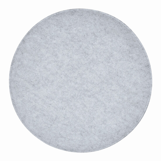 Bequemes Filz-Sitzkissen SIT DOWN, grau