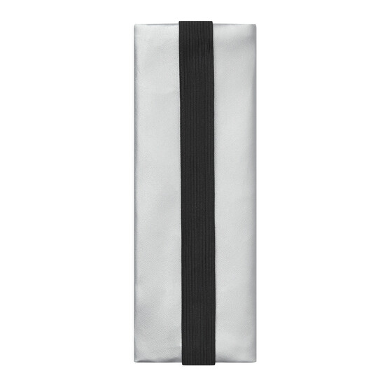 Stiftemappe für Notizbücher KEEPER, silber