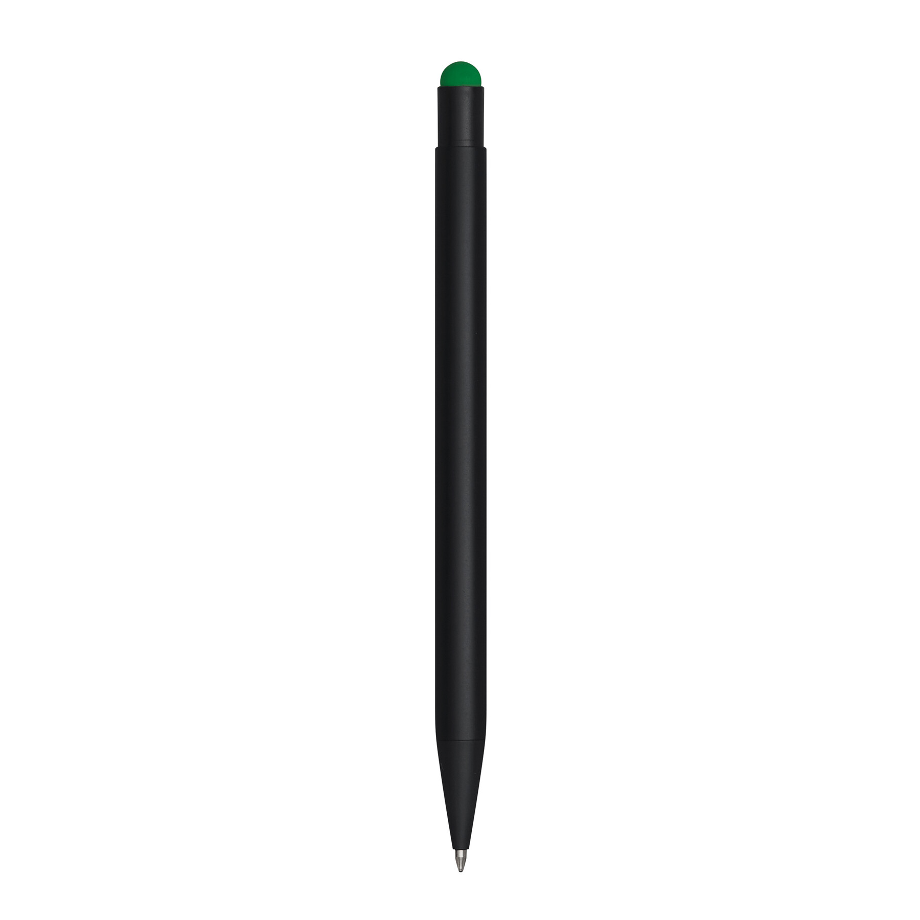 Alu-Kugelschreiber BLACK BEAUTY, grün, schwarz