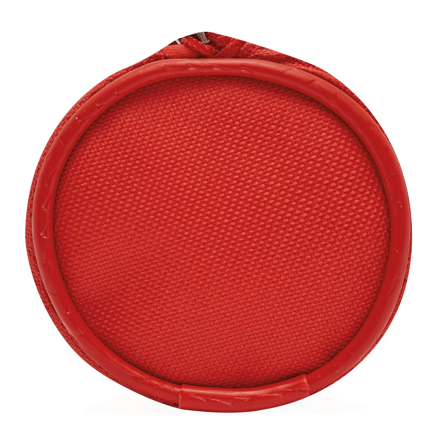 Runde Stiftetasche SCHOOL, rot