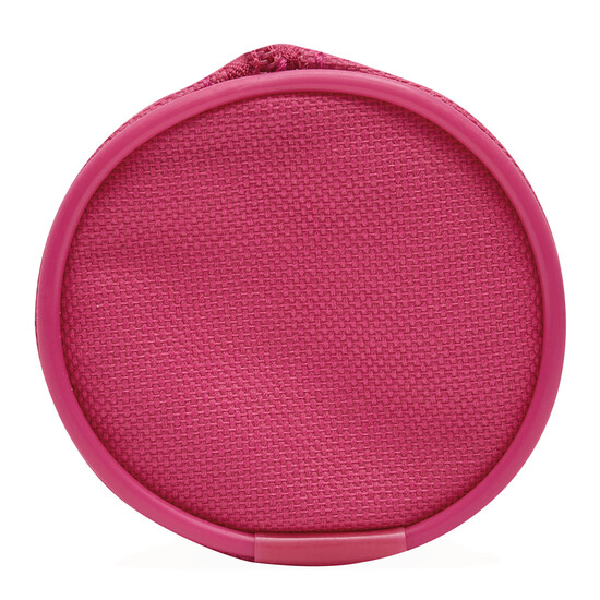 Runde Stiftetasche SCHOOL, magenta