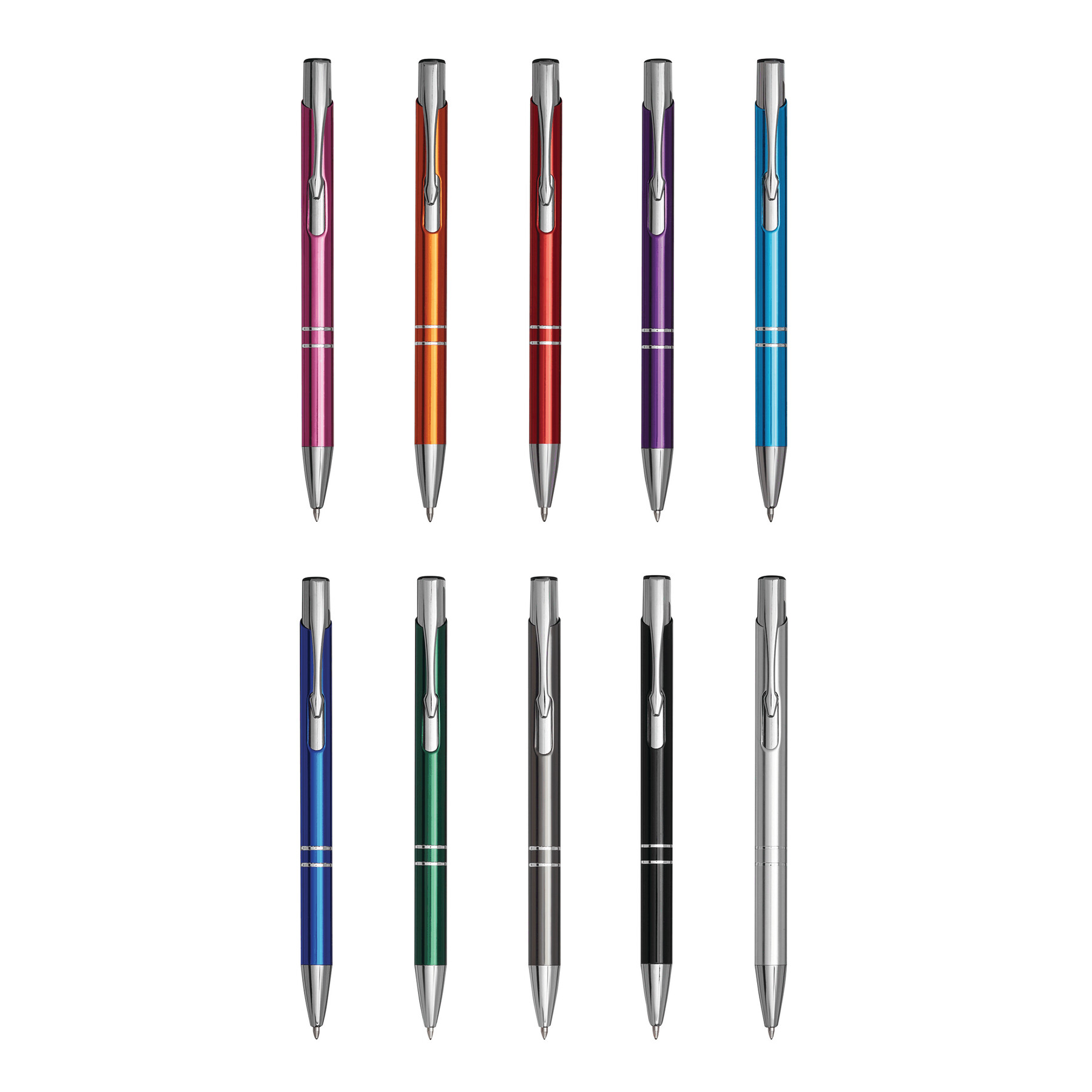 Aluminium-Kugelschreiber TUCSON, grün