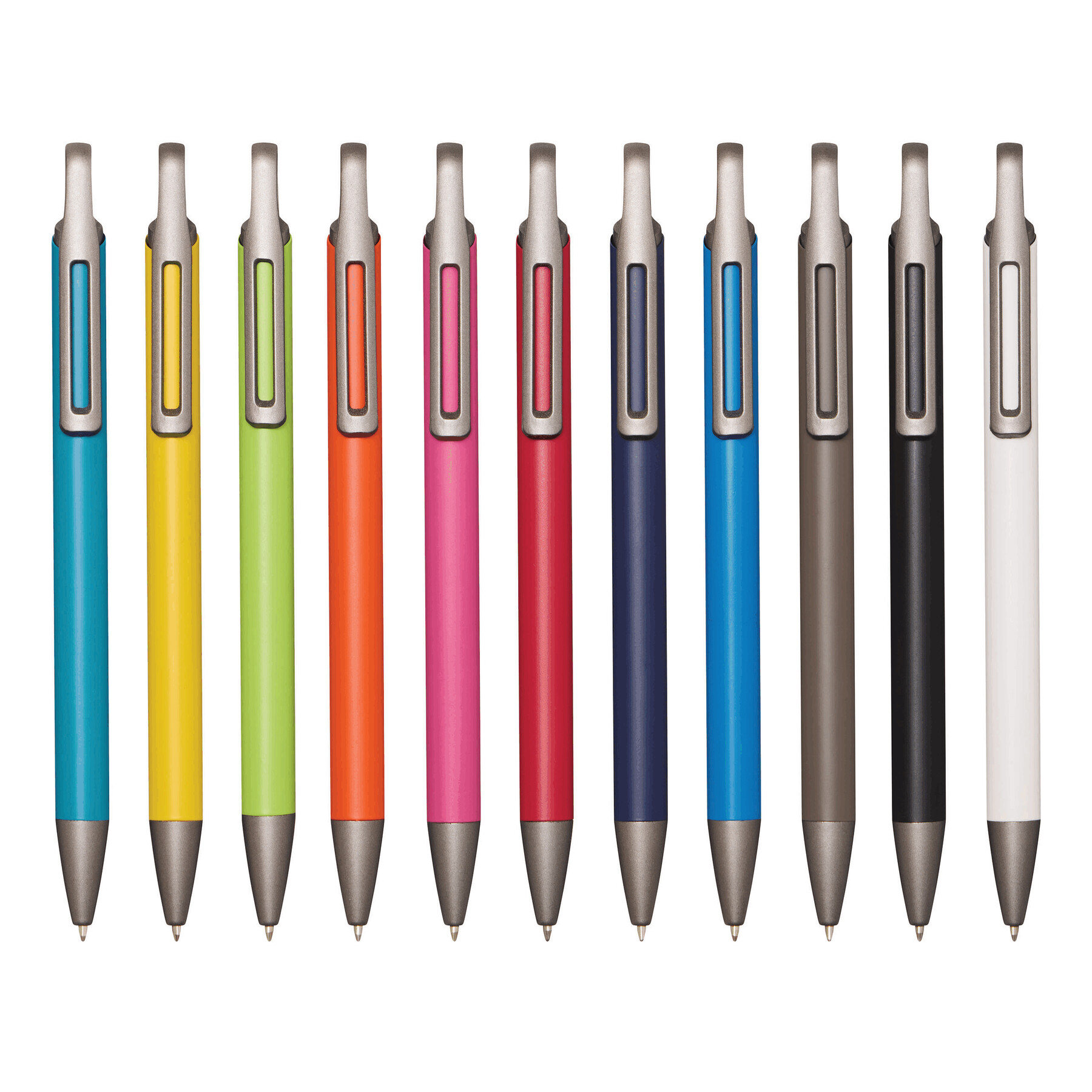 Aluminium-Kugelschreiber VIRAGIO, hellgrün