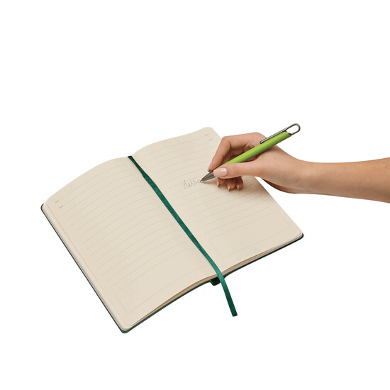 Aluminium-Kugelschreiber VIRAGIO, hellgrün