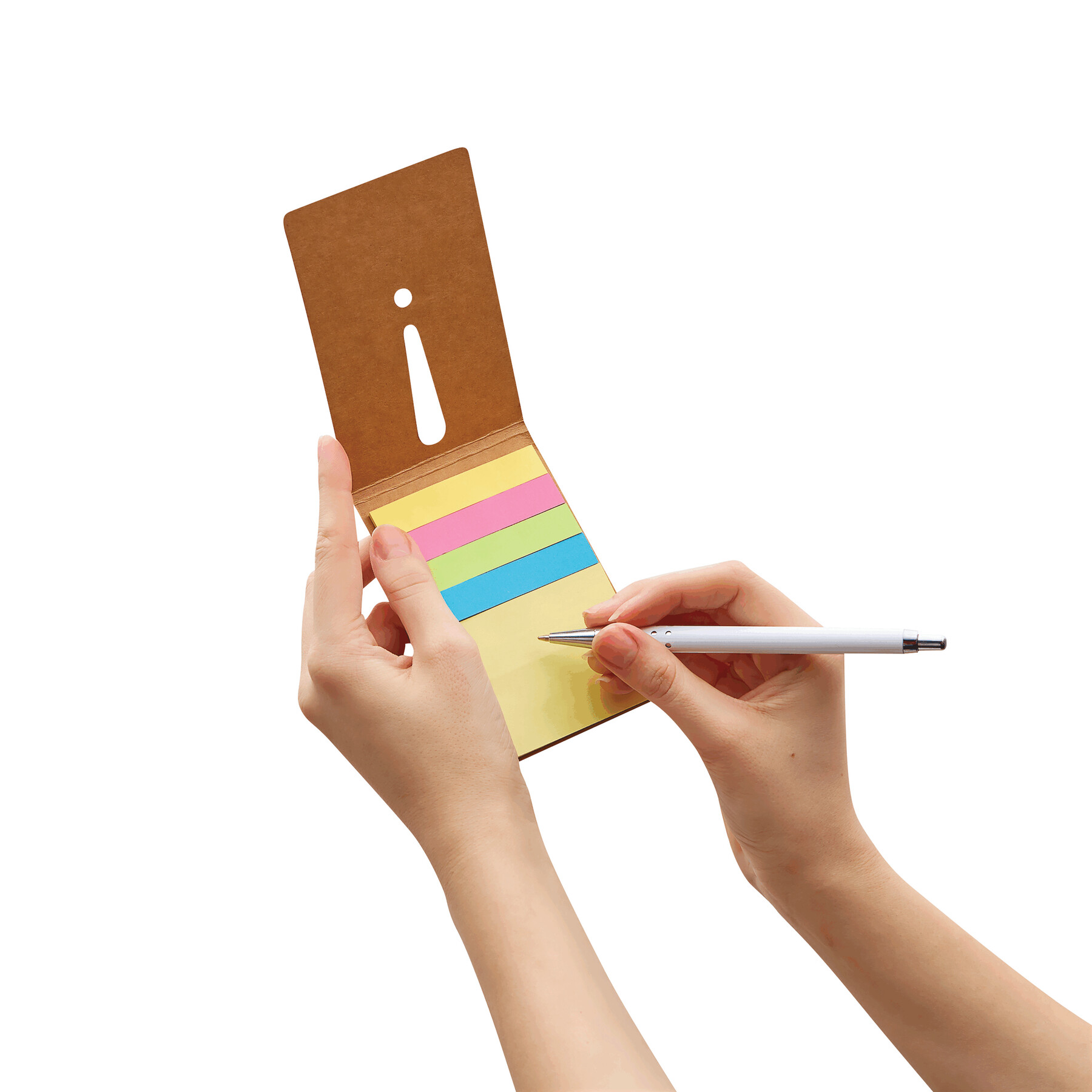 Haftnotizen X-MARK, braun