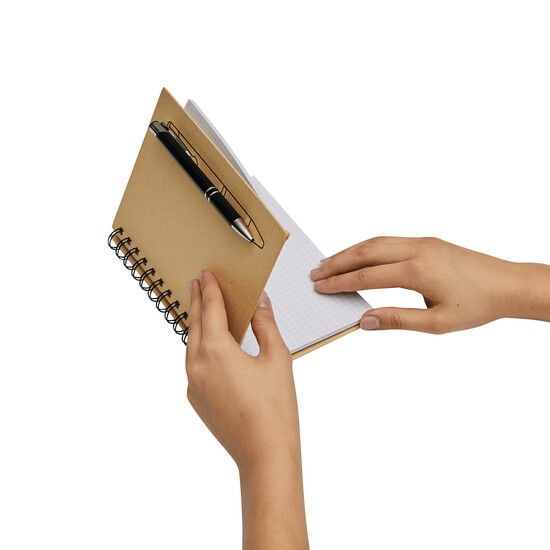 Notizbuch JOURNALIST, braun