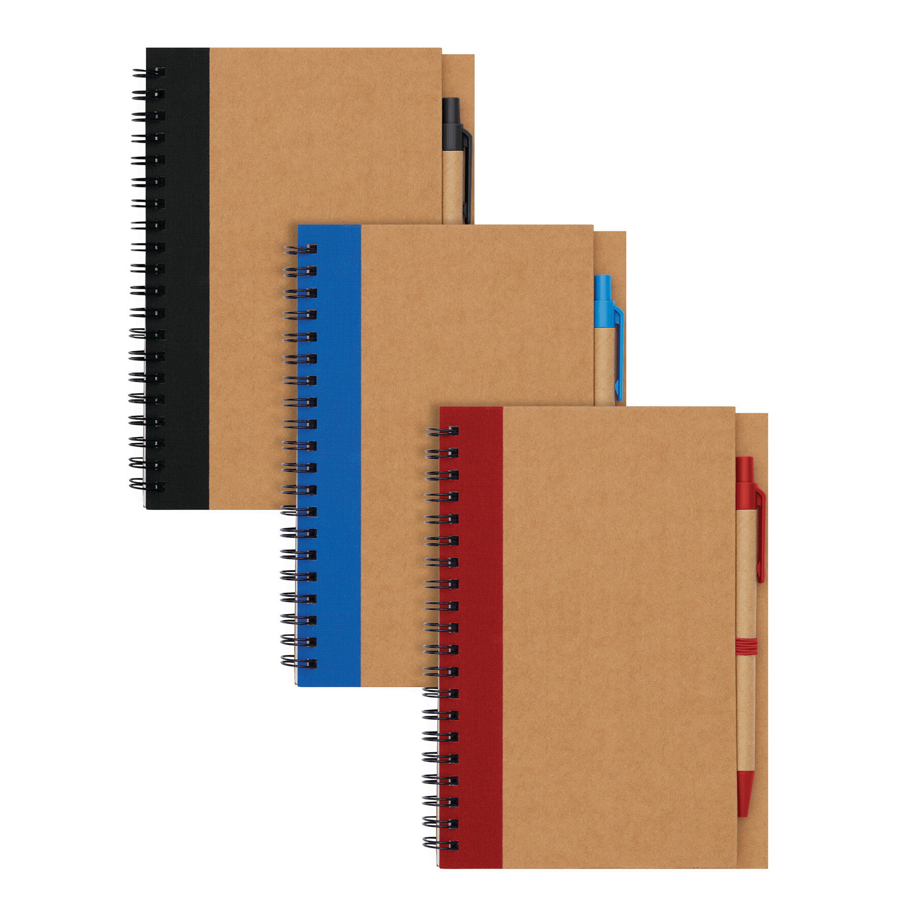 Notizringbuch RECYCLE L, blau