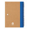 Notizringbuch RECYCLE L, blau