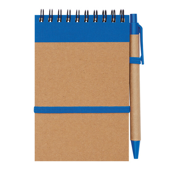 Notizringbuch RECYCLE M, blau