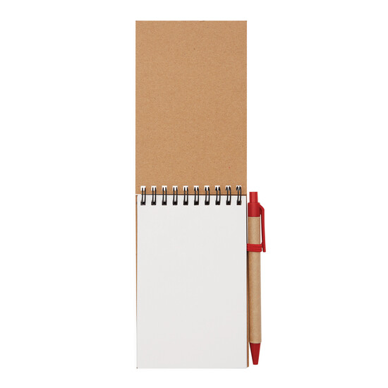 Notizringbuch RECYCLE M, rot