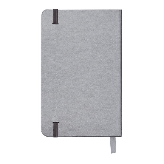 Notizbuch ATTENDANT im DIN-A6-Format, silber