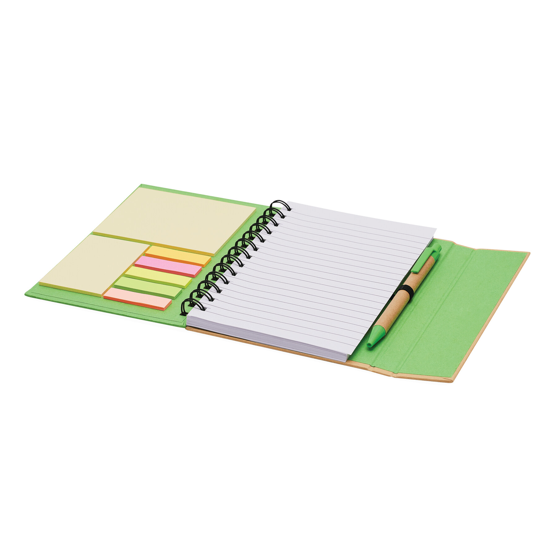 Notizbuch MAGNY, grün, natur