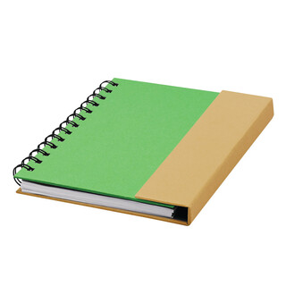 Notizbuch MAGNY, grün, natur