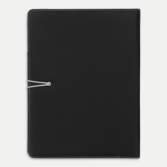 Dokumentenmappe SESSION, grau, schwarz