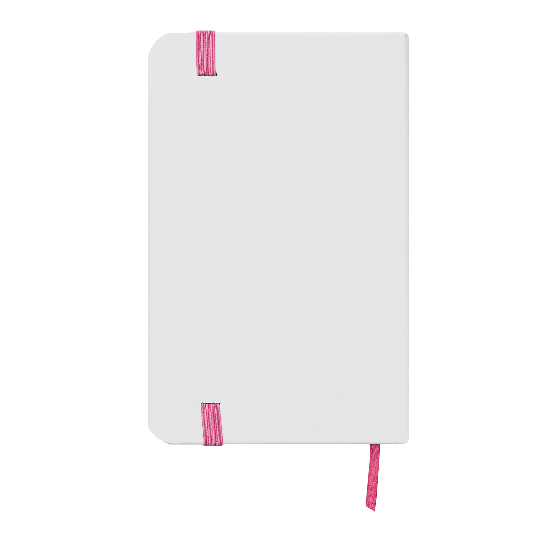 Notizbuch AUTHOR im DIN-A6-Format, pink, weiß