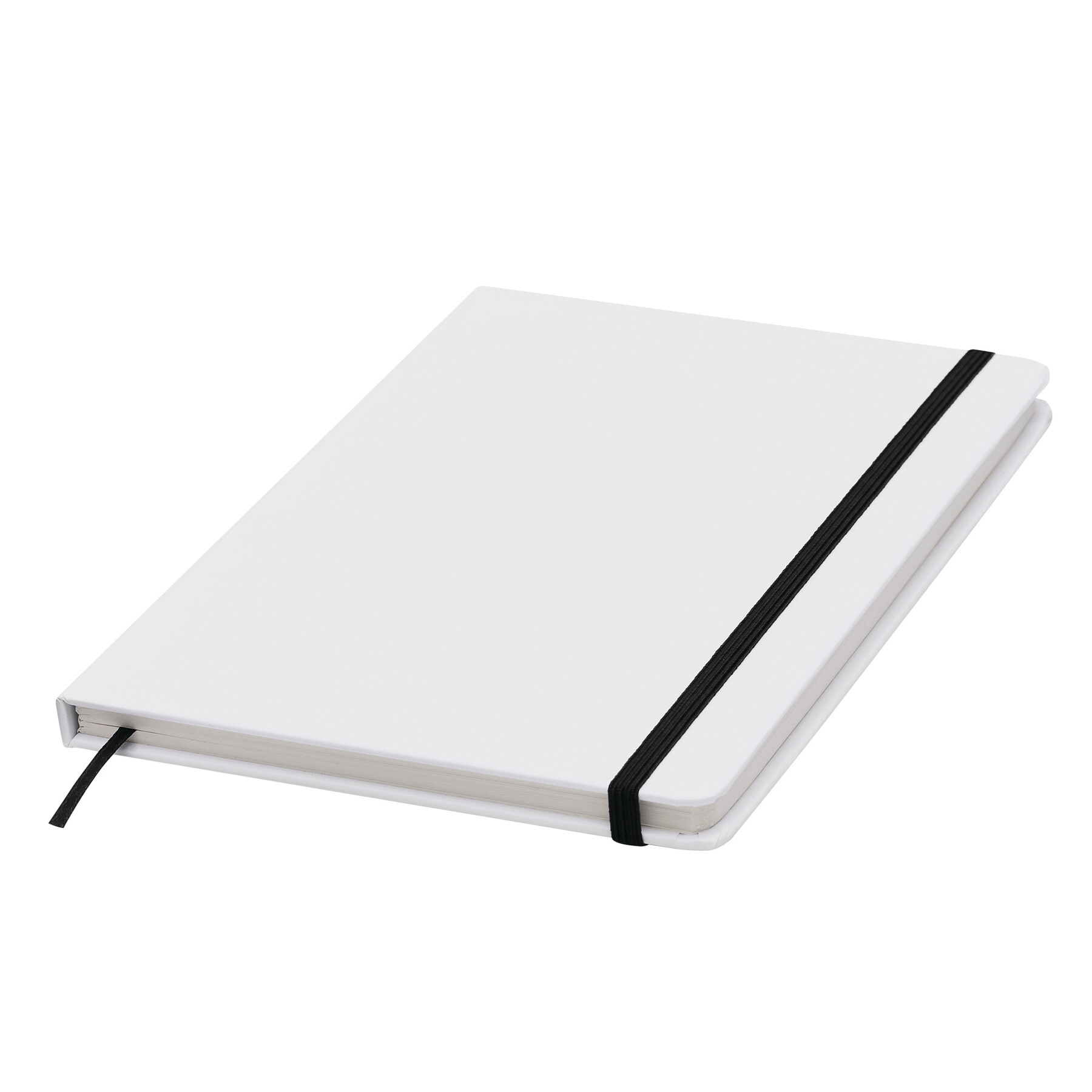 Notizbuch AUTHOR im DIN-A5-Format, schwarz, weiß