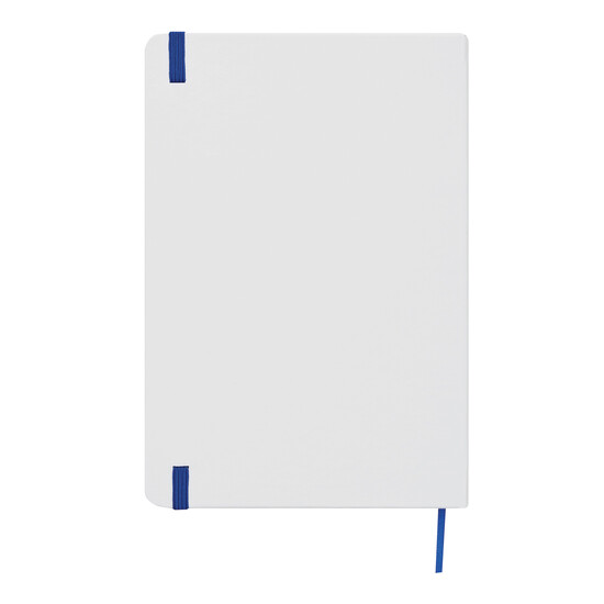 Notizbuch AUTHOR im DIN-A5-Format, blau, weiß