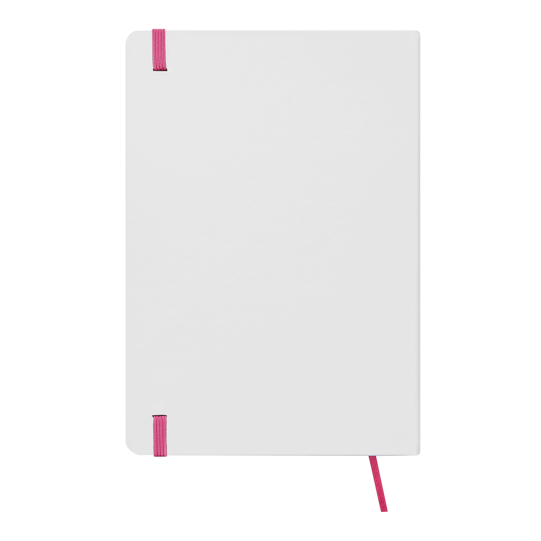 Notizbuch AUTHOR im DIN-A5-Format, pink, weiß