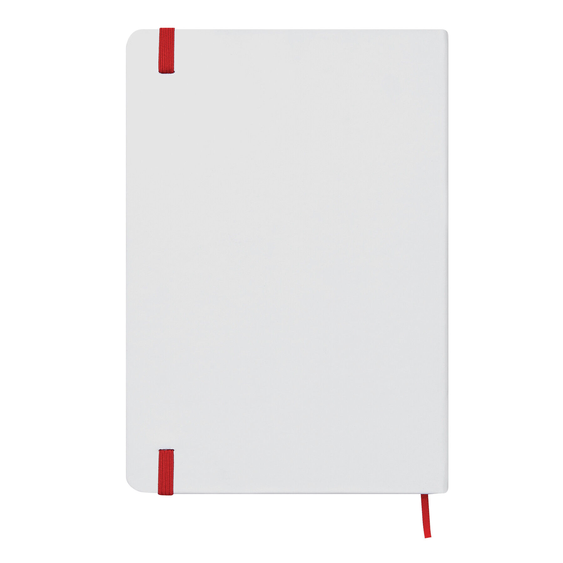 Notizbuch AUTHOR im DIN-A5-Format, rot, weiß