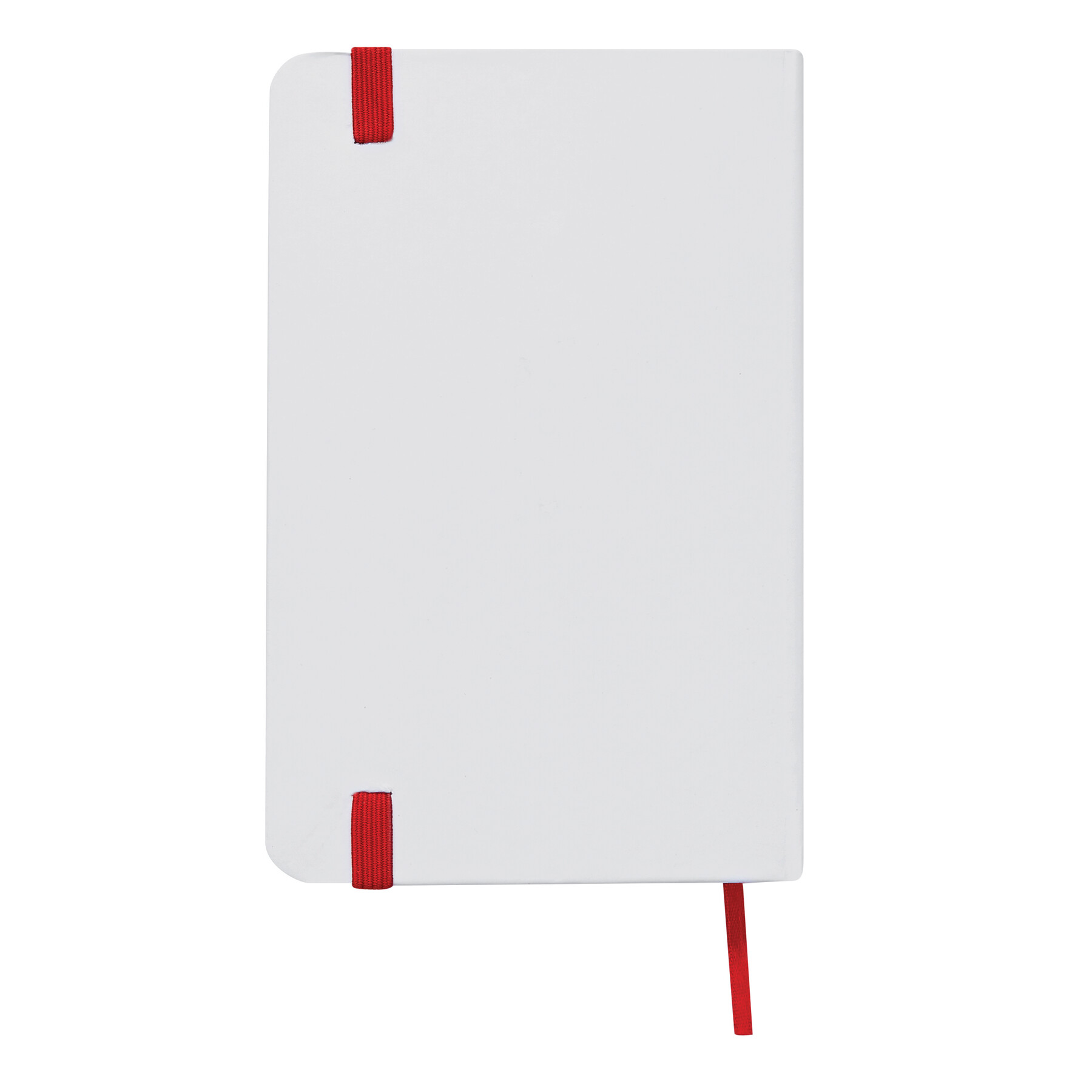 Notizbuch AUTHOR im DIN-A6-Format, rot, weiß